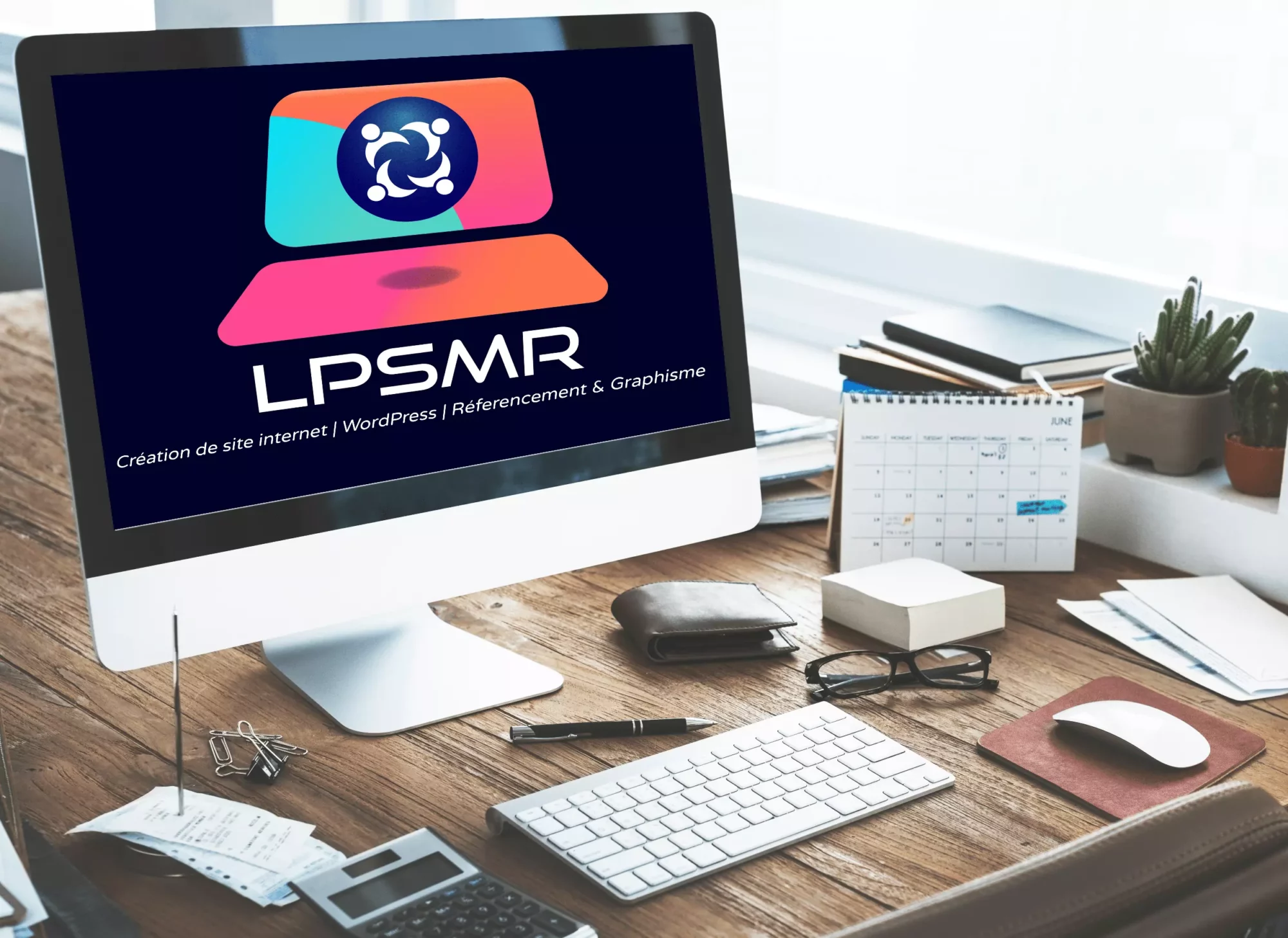 logo lpsmr dans ordinateur